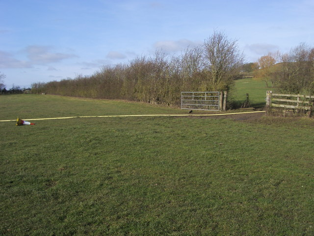 Footpath heading to Quainton