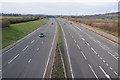 The A417 approaching the M5