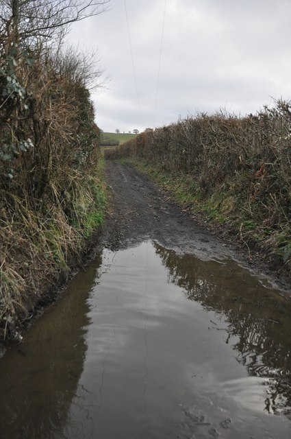 Mid Devon : Muddy Farm Track