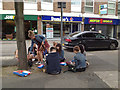 Alfresco late lunch, St John