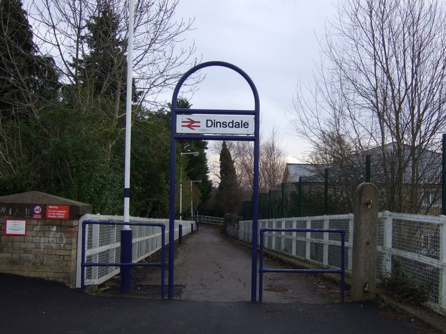 Path to Dinsdale Station