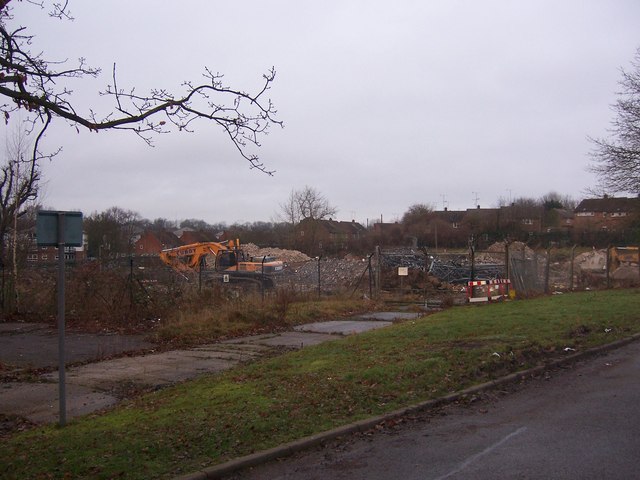 Demolished area of RAF Uxbridge
