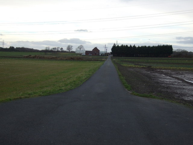 Track to Foxes Farm Shop