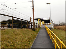 SD7807 : Radcliffe Metrolink Station by David Dixon