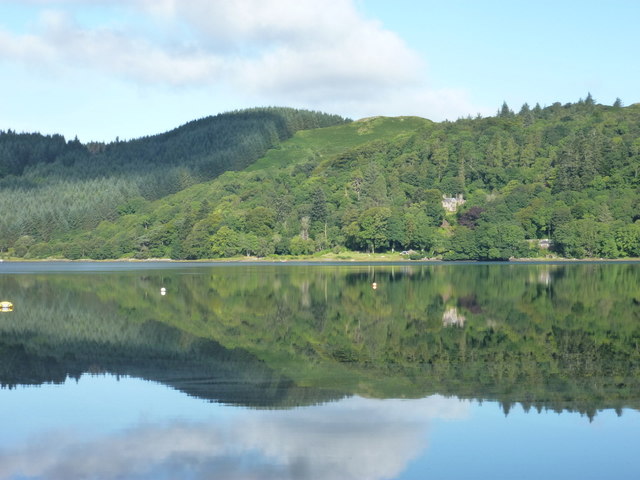 Kilmore: reflections in Loch Feochan