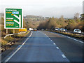 Northbound A34 near Upper Bullington