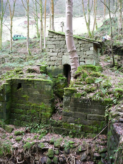 Ruins Of Cowbridge Mill Jumble Hole © Humphrey Bolton Geograph