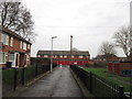 A path leading to Sinclair Crescent, Hull