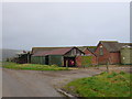 ST8410 : Farm Buildings at Gain's Cross by Nigel Mykura