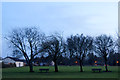 Davie Park, Rattray, at dusk