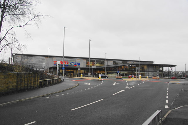 Tesco Extra, Accrington © Bill Boaden :: Geograph Britain and Ireland