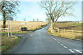 Road junction near Newton Bank