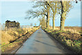 Minor road near Carmichaels Farm