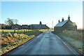 Farm buildings at the roadside at Pittendriech