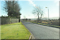 Road past Edzell Airfield