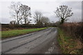 Road near Haresfield