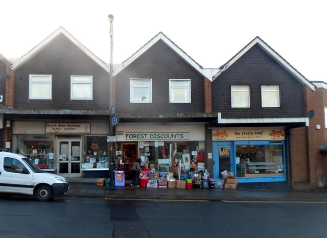 Three High Street shops, Cinderford © Jaggery :: Geograph Britain and ...