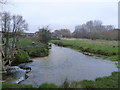 Acute bend in stream on the southern edge of Fishbourne