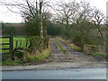 Track opposite side of A682 from the entrance to Manor Farm