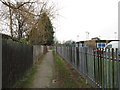 A path leading to Harlech Close, North Bransholme