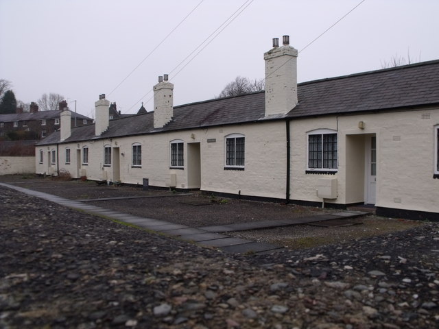 Alms Houses at Ruabon