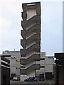 TQ2778 : Chelsea Fire Station Tower by Roger Jones