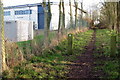 Footpath round the industrial estate