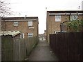 A path leading to Rauceby Close, North Bransholme