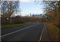 A sharp bend in Dawsons Lane