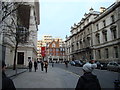 View of 90 Long Acre and the former police station from Bow Street