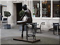 Ballerina statue in Broad Court