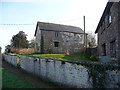 Disused outbuilding behind Pentre farmhouse at Llangwm, Monmouthshire