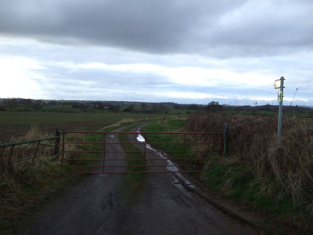 Track (footpath) to West House