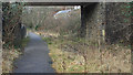 Cycle path and disused railway, Tylagwyn