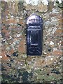 A former GPO letter box in the wall outside Netherfield House