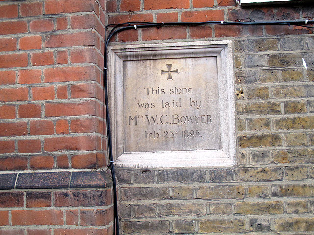 Foundation stone, 31 Bromell's Road, Clapham