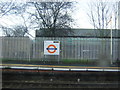 Sydenham Station: Down platform, from a train