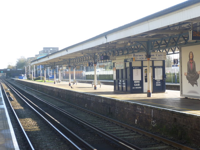 Barnes Station C Marathon Geograph Britain And Ireland