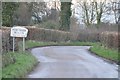 Mid Devon : Country Road & Holcombe Rogus Sign