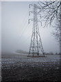 Pylon in the mist