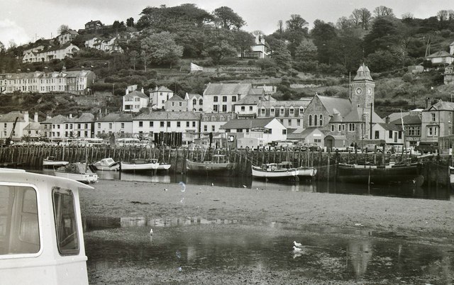 East Looe from across the harbour