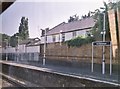 New Beckenham Railway Station, from the train