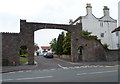 Arch at the entrance to Penlea Court, Shirehampton, Bristol