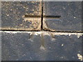 Cut Bench Mark, Skipton Baptist Church