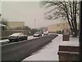 Charlwoods Industrial Estate in the Snow