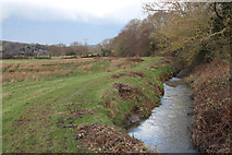TQ7610 : Powdermill Stream by 1066 Country Walk, Bexhill Link by Oast House Archive