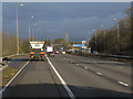 SP1677 : Northbound M42, Emergency Refuge near Solihull by David Dixon