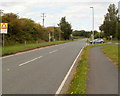 The A4078 passes Hay Road, Talgarth