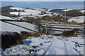 Road junction above the Wigdwr valley