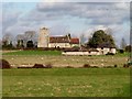 Hamsey Church from South Malling